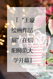 “王璇绘画作品展”在信阳师范大学开幕