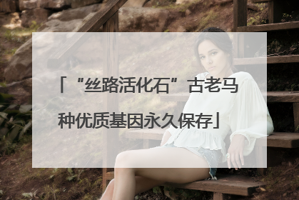 “丝路活化石”古老马种优质基因永久保存