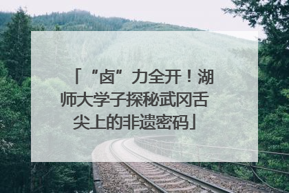 “卤”力全开！湖师大学子探秘武冈舌尖上的非遗密码