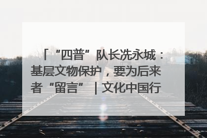 “四普”队长冼永城：基层文物保护，要为后来者“留言”｜文化中国行·我在广东找文物