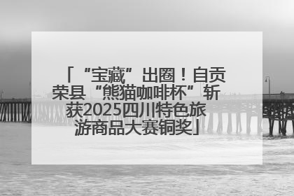 “宝藏”出圈！自贡荣县“熊猫咖啡杯”斩获2025四川特色旅游商品大赛铜奖