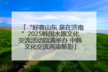 “好客山东 泉在济南”2025韩国水原文化交流活动圆满举办 中韩文化交流再添新彩