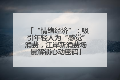 “情绪经济”：吸引年轻人为“感觉”消费，江岸新消费场景解锁心动密码