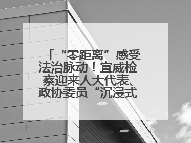 “零距离”感受法治脉动！宣威检察迎来人大代表、政协委员“沉浸式”体验