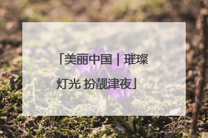 美丽中国｜璀璨灯光 扮靓津夜