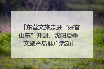 东营文旅走进“好客山东”开封、沈阳夏季文旅产品推广活动