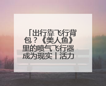出行靠飞行背包？《美人鱼》里的喷气飞行器成为现实丨活力中国调研行