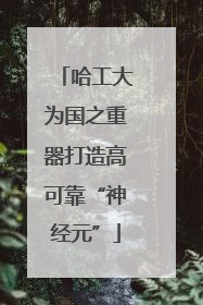 哈工大为国之重器打造高可靠“神经元”
