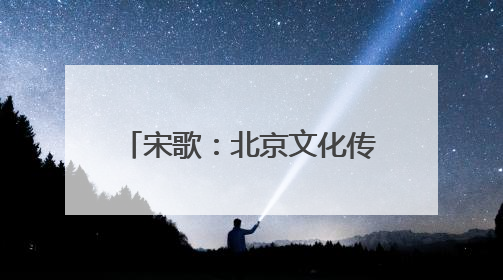 宋歌：北京文化传承创新的革新引擎