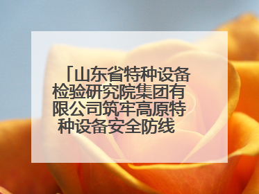山东省特种设备检验研究院集团有限公司筑牢高原特种设备安全防线 共绘拉萨美好生活画卷