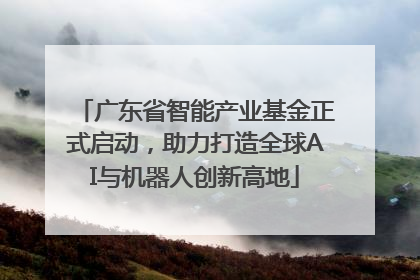 广东省智能产业基金正式启动，助力打造全球AI与机器人创新高地
