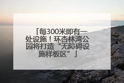 每300米即有一处设施！环杏林湾公园将打造“无障碍设施样板区”