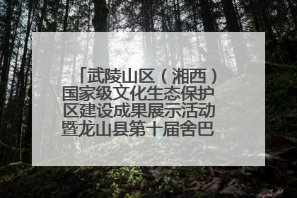 武陵山区（湘西）国家级文化生态保护区建设成果展示活动暨龙山县第十届舍巴日即将启幕