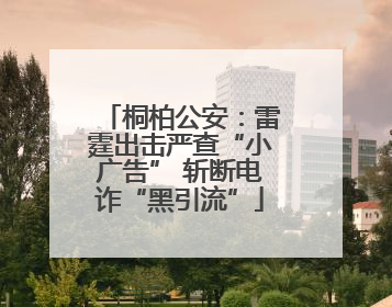桐柏公安：雷霆出击严查“小广告” 斩断电诈“黑引流”
