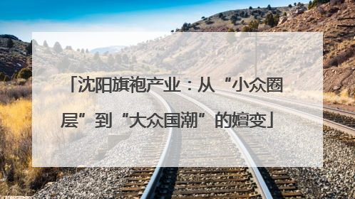 沈阳旗袍产业：从“小众圈层”到“大众国潮”的嬗变