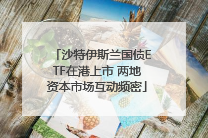 沙特伊斯兰国债ETF在港上市 两地资本市场互动频密