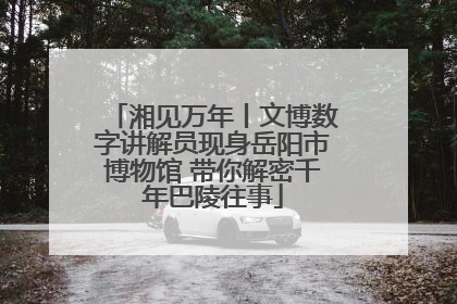 湘见万年丨文博数字讲解员现身岳阳市博物馆 带你解密千年巴陵往事