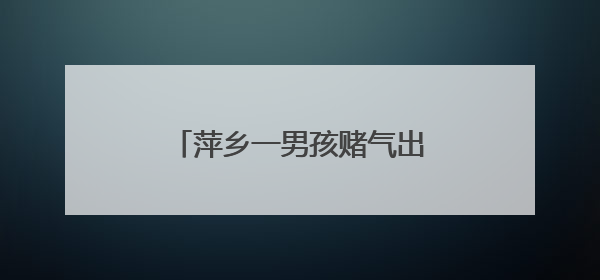 萍乡一男孩赌气出走迷路 收费站员工暖心相助（图）