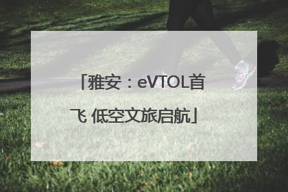 雅安：eVTOL首飞 低空文旅启航