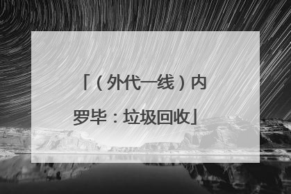 （外代一线）内罗毕：垃圾回收
